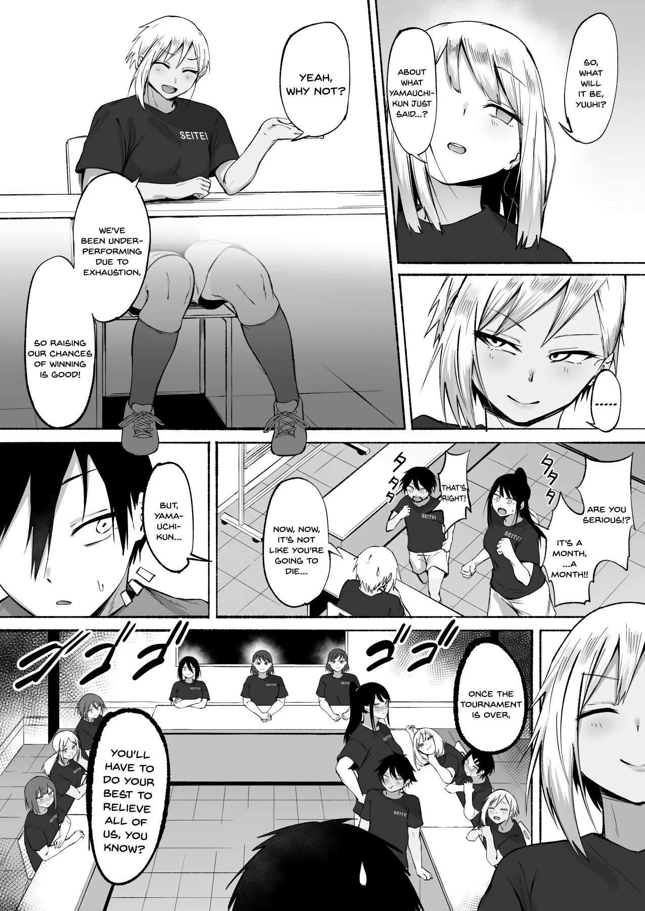 Hentai Manga Comic-The daily life of Seitei Academy soccer club, part 1♡-Read-90
